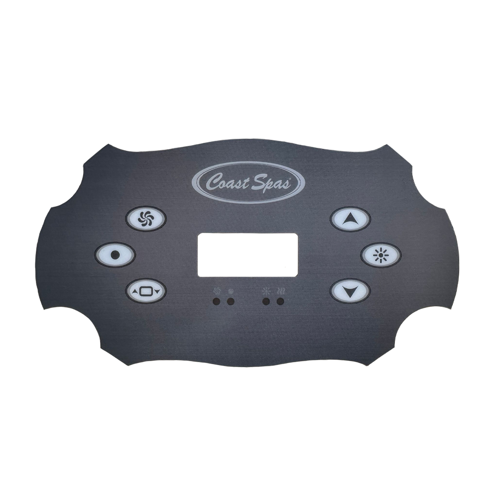 Coast Spas® TP600 Wheel Overlay 2019