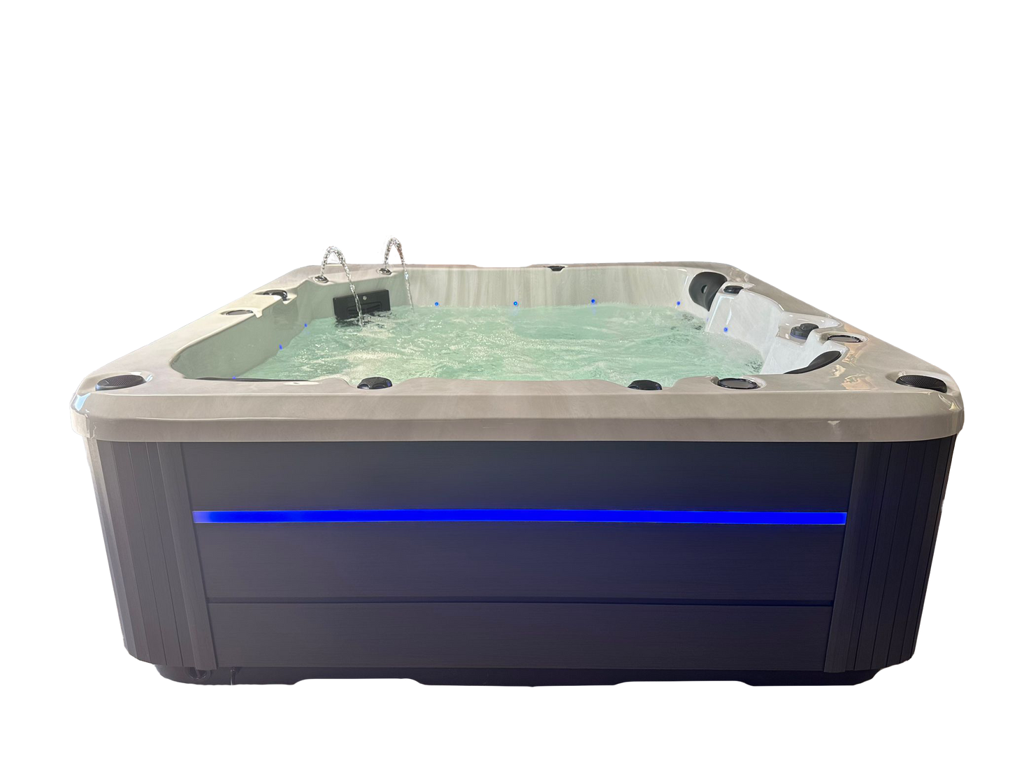 CX-5 - A 5 Person Dual Lounger Hot Tub with LED Features