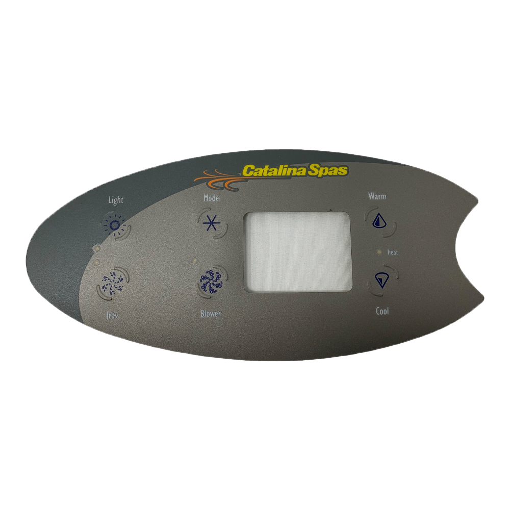 CAT 2000 Topside Control Panel Overlay