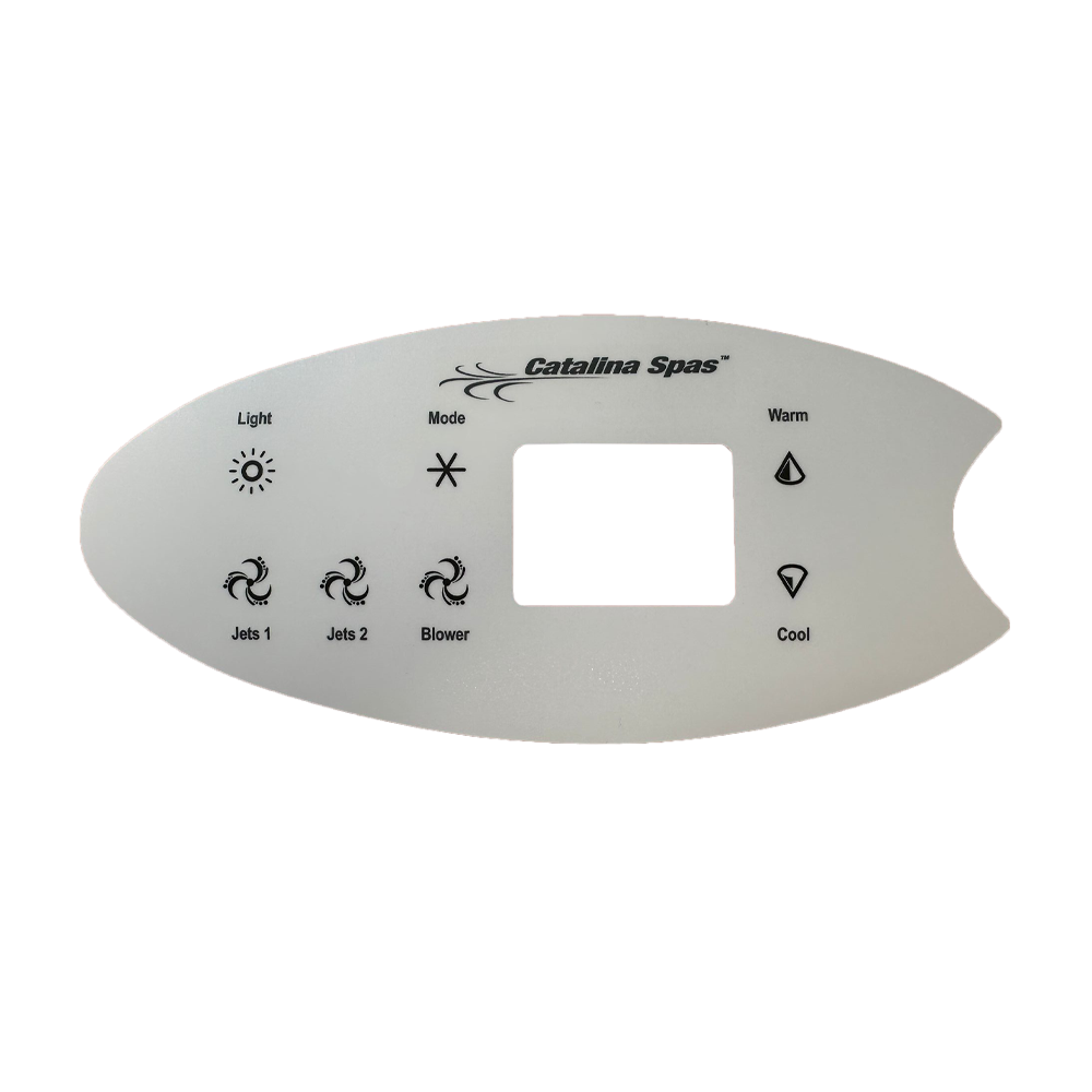 CAT 2000 Topside Control Panel Overlay