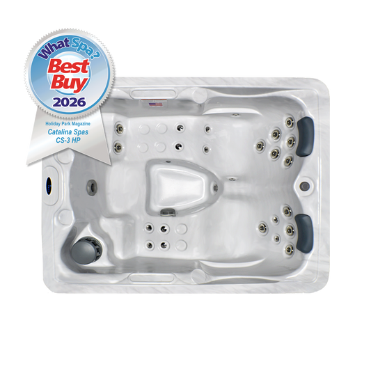 Hot tub with 'Best Buy 2026' label on a white background