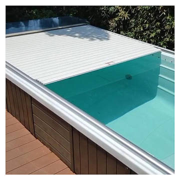 Automated swim spa cover