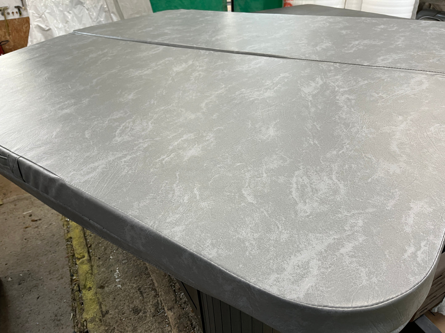 85.5" x 74" Light Grey Cover - CAT20096