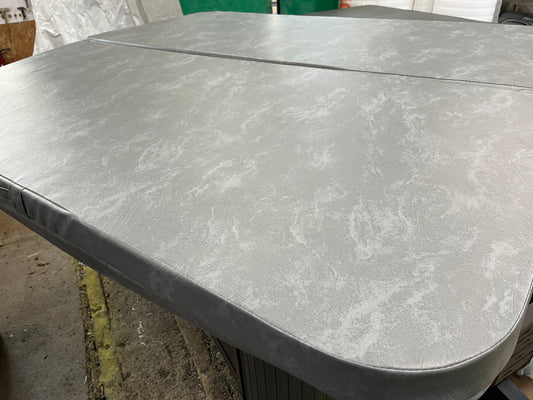 85.5" x 74" Light Grey Cover - CAT20096