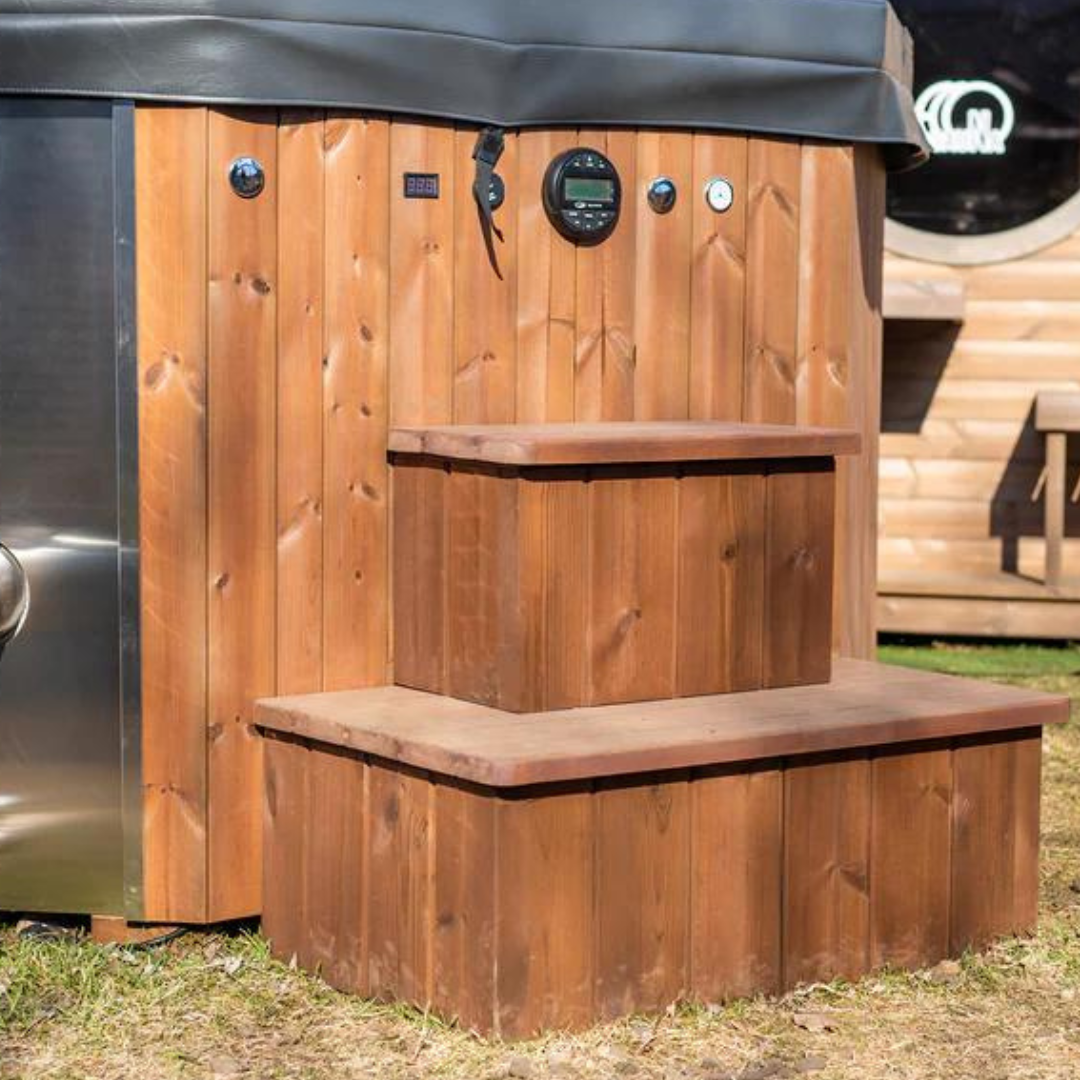 Log Fire Octagon 240