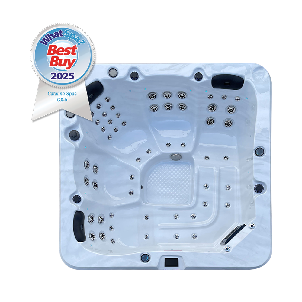 CX-5 - A 5 Person Dual Lounger Hot Tub with LED Features
