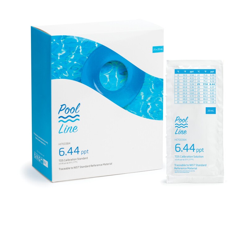 TDS 6.44ppt Test Standard Sachets