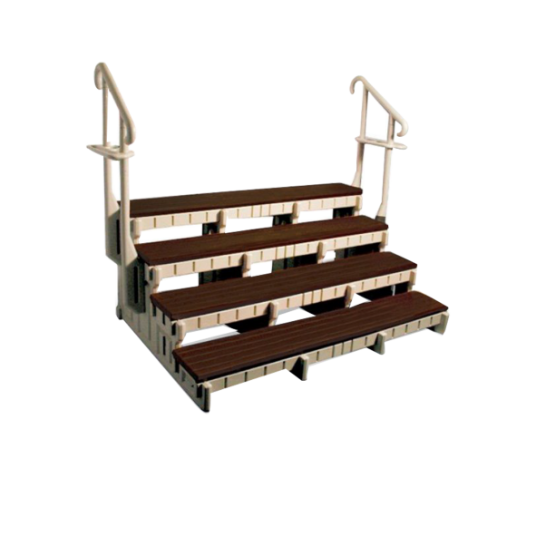 74" 4 Tread Swim Spa Steps