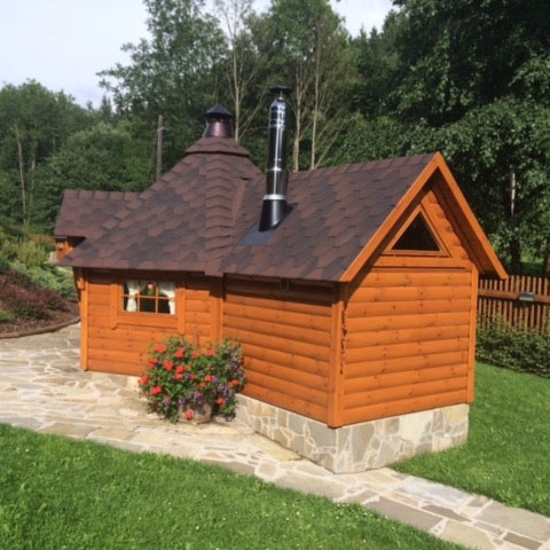 GrillKota BBQ Hut 9m² + 2m Sauna