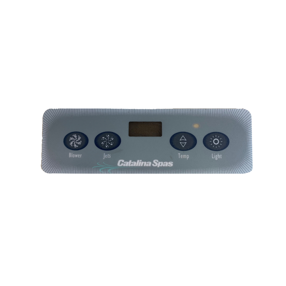 CAT 105 Topside Control Panel Overlay