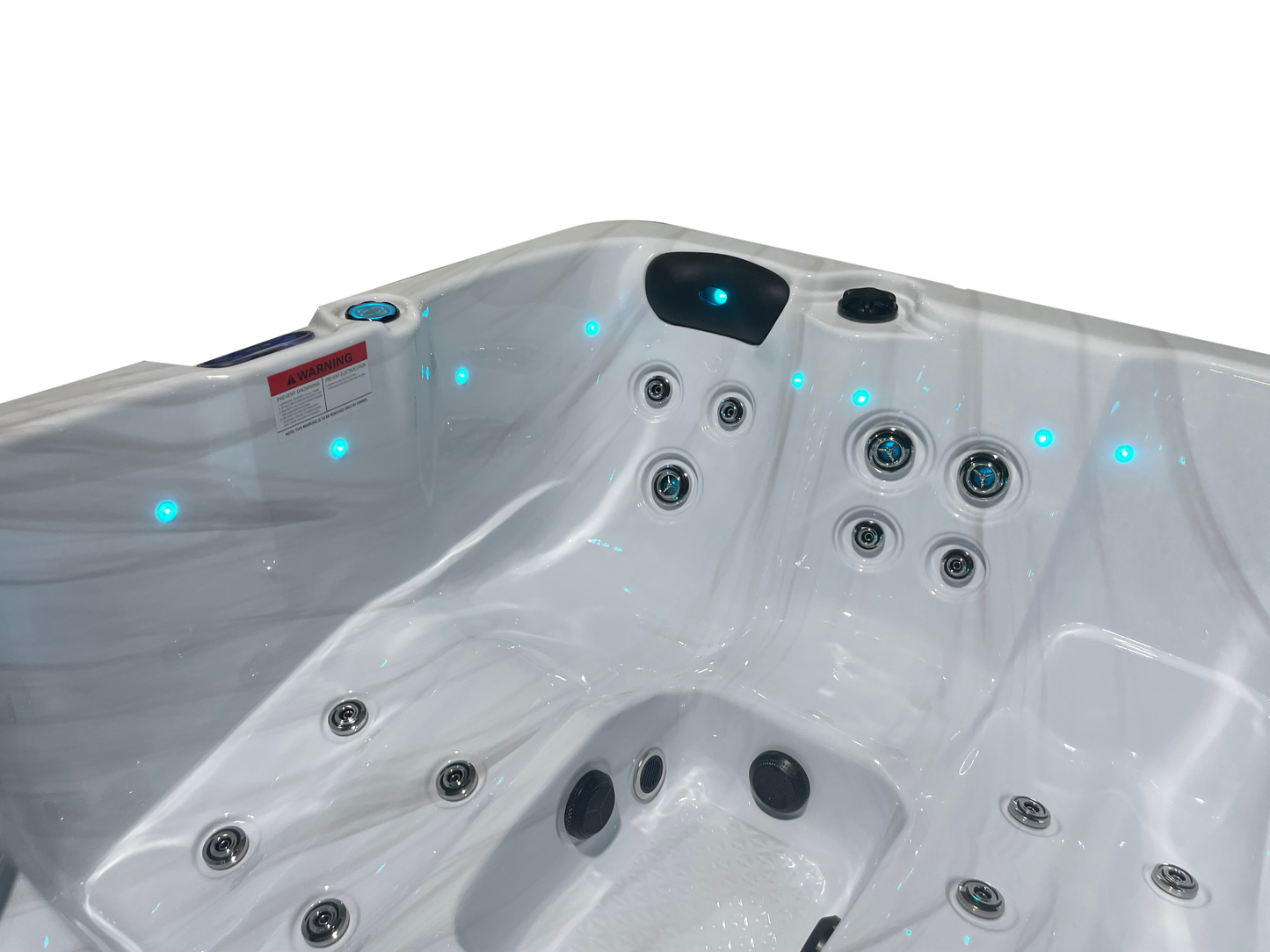 CX-4 Compact 4 Person Hot Tub with LED Features