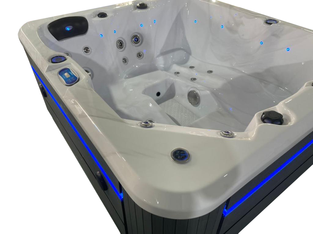 CX-4 Compact 4 Person Hot Tub with LED Features