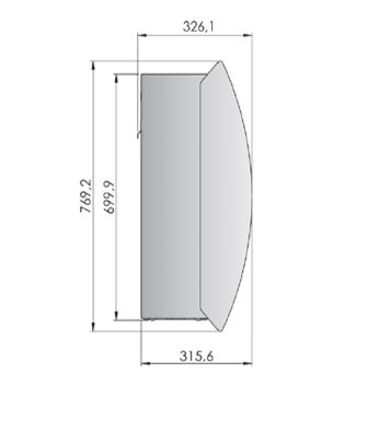 CDP70 Wall-Mounted Dehumidifier