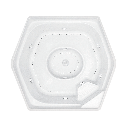6 person plumbed spa shell