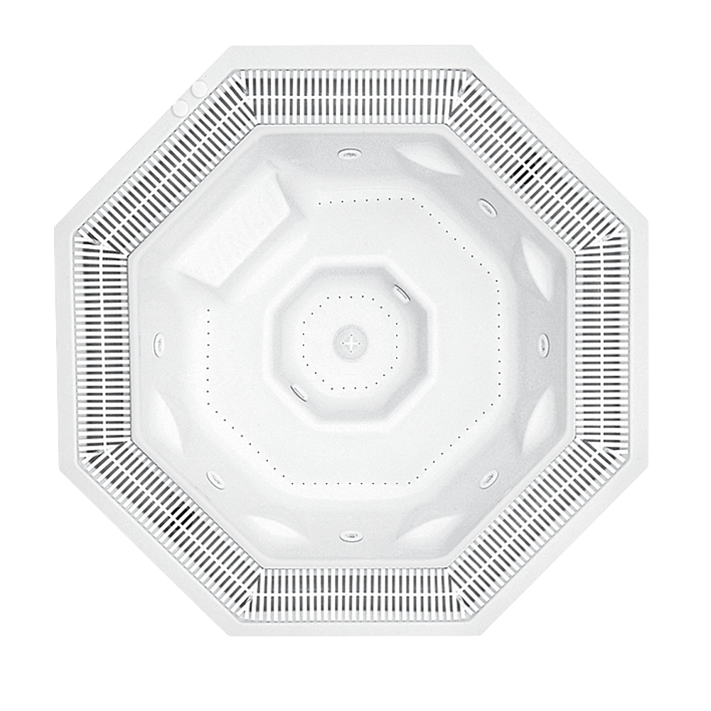 2.26M Octavia Overflow Premium In-Ground or Above-Ground Spa