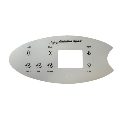 CAT 2000 Topside Control Panel Overlay