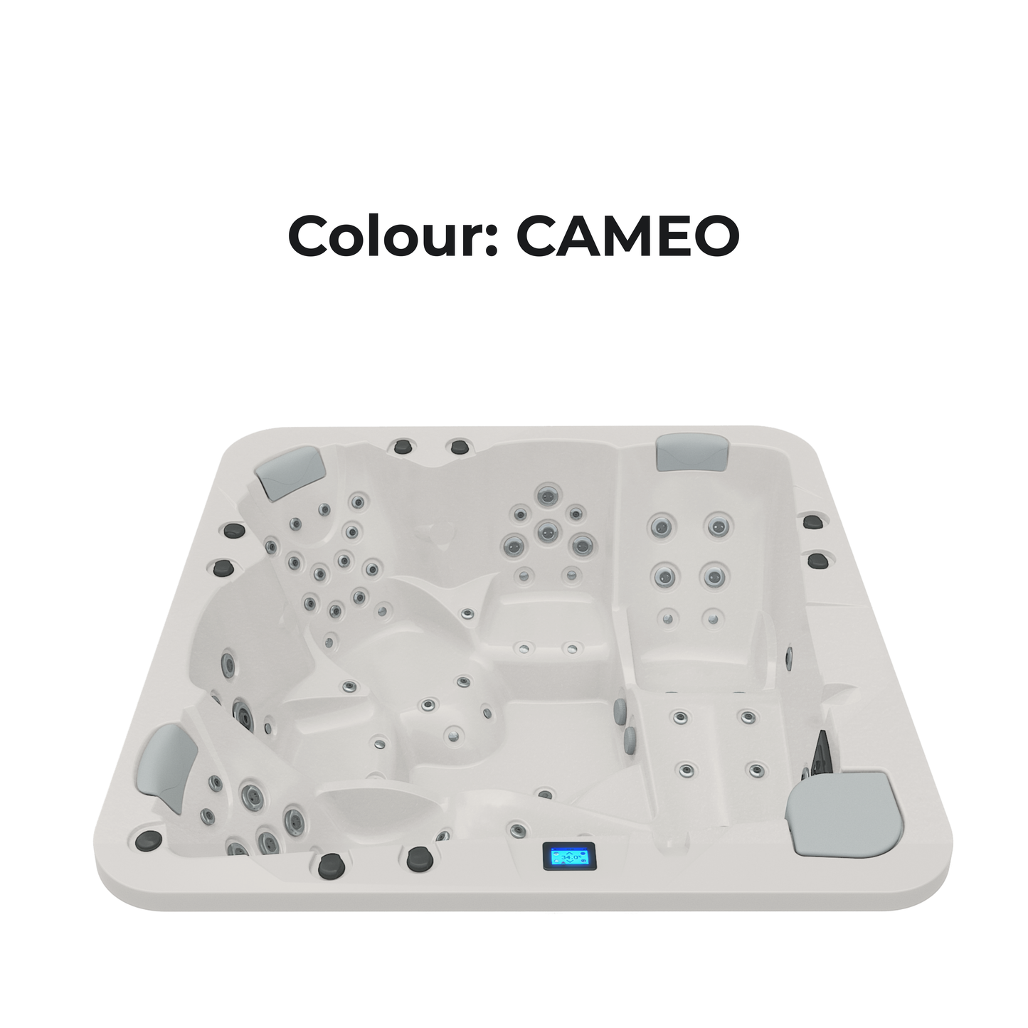 Aquavia Aqua 8 Built-In Commercial Hot Tub - 2.33 x 2.33m