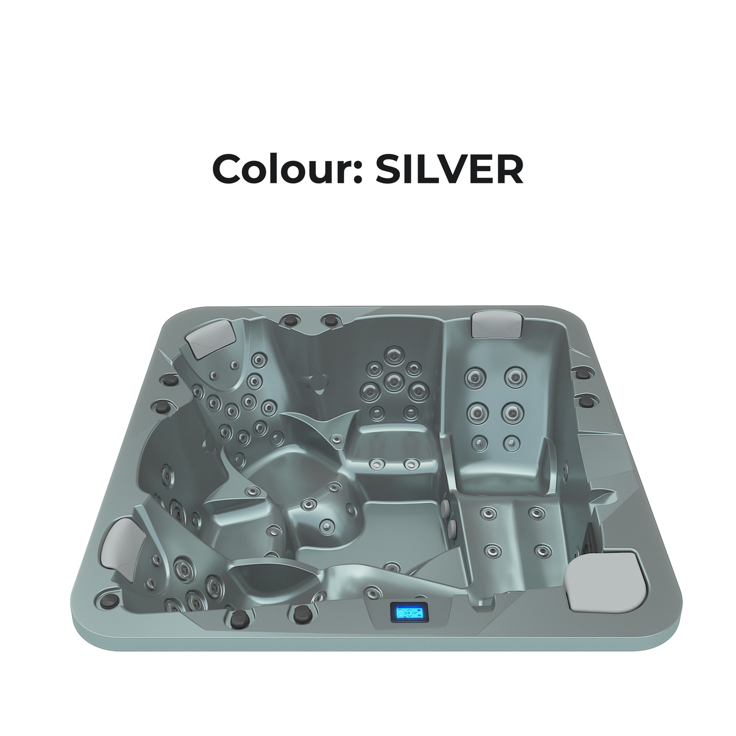 Aquavia Aqua 8 Built-In Commercial Hot Tub - 2.33 x 2.33m