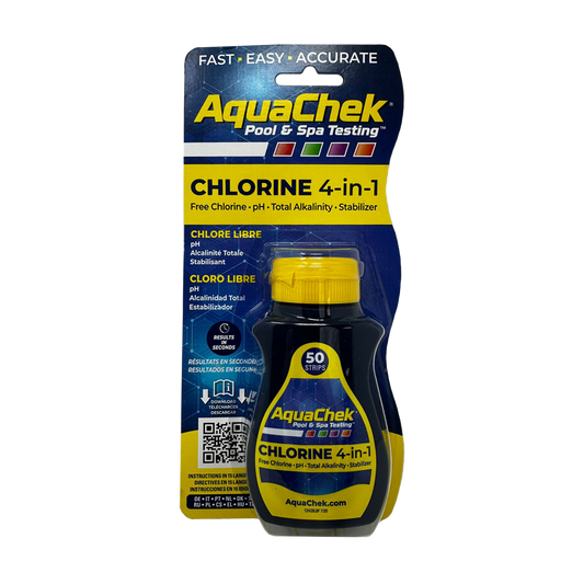 AquaChek 4-Way Free Chlorine Test Strips