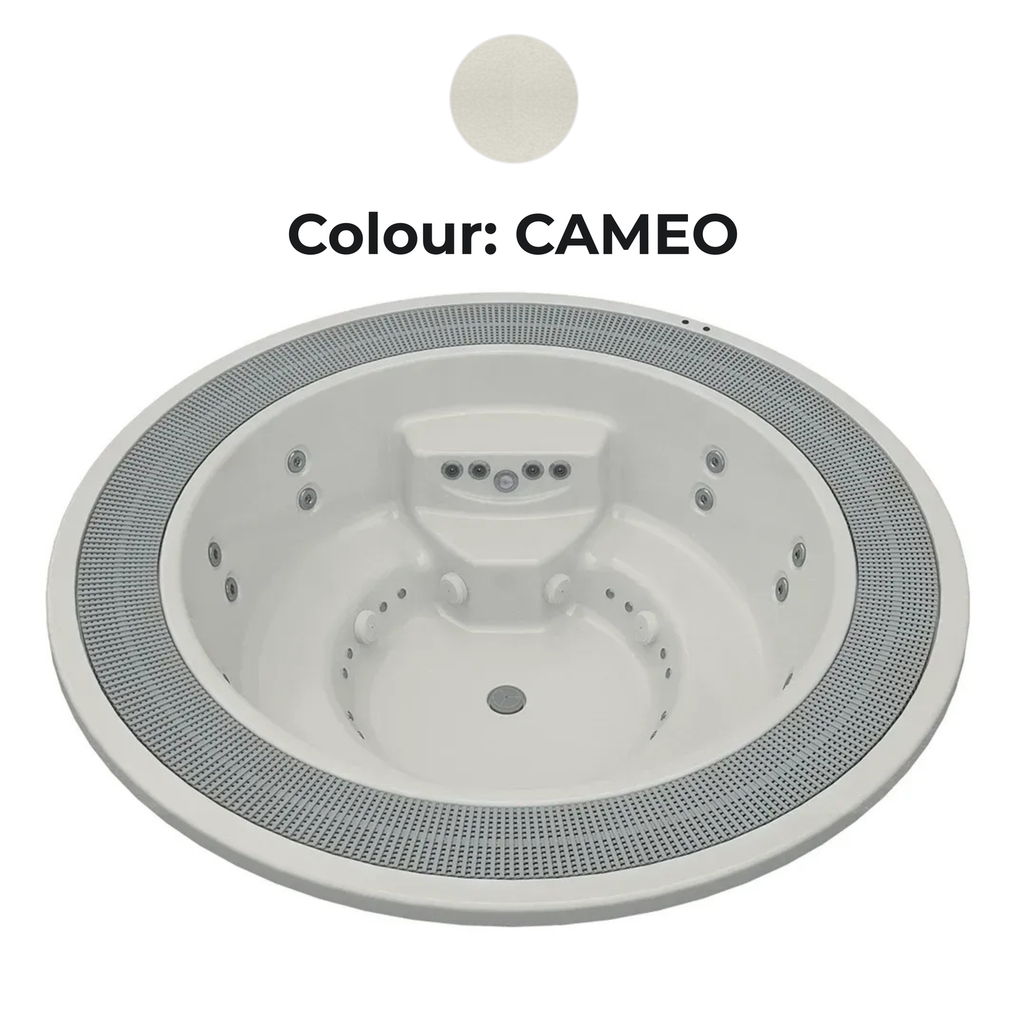 Aquavia Bali Circular Infinity Commercial Hot Tub – 3.0m