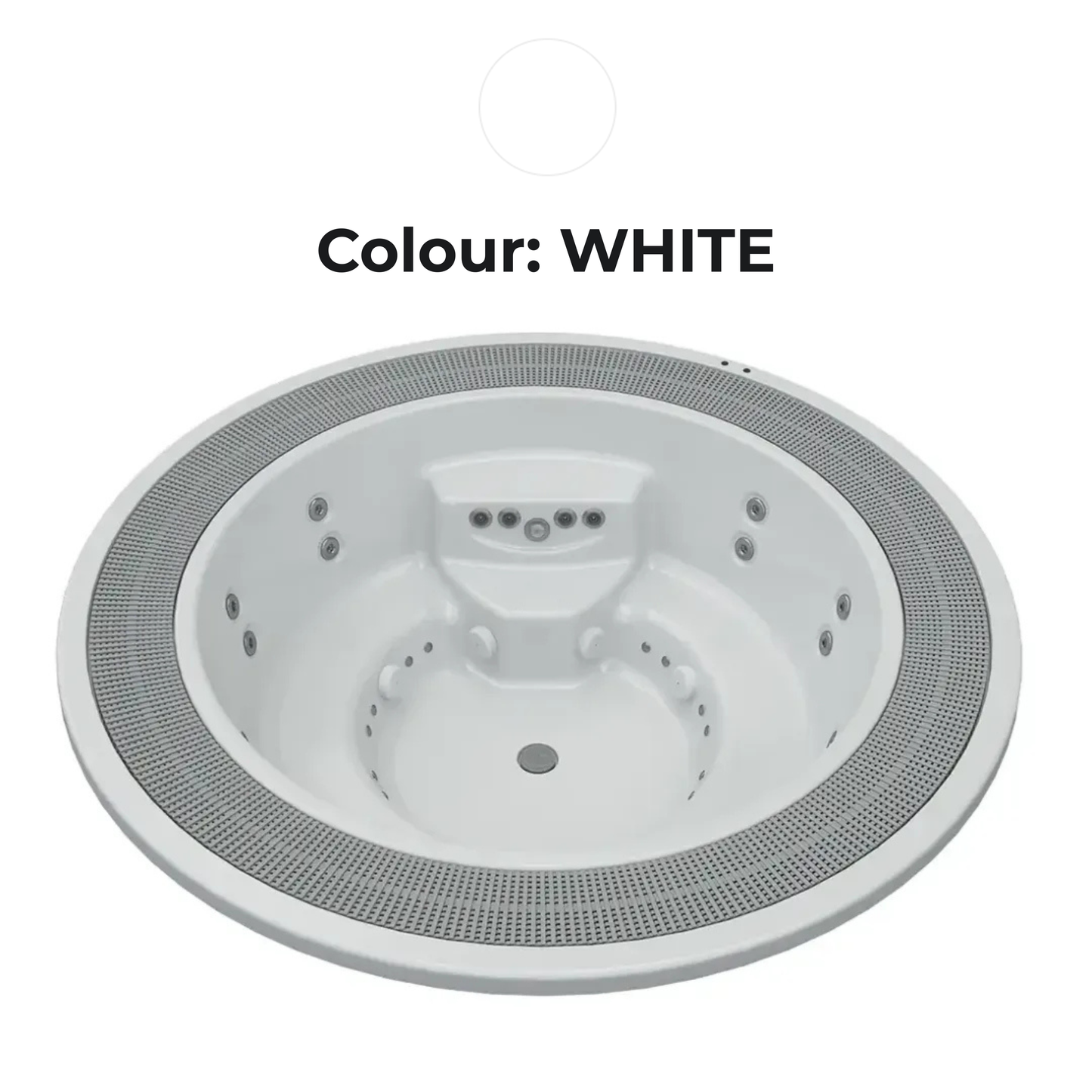 Aquavia Bali Circular Infinity Commercial Hot Tub – 3.0m