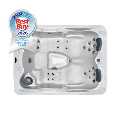 Hot tub with 'Best Buy 2026' label on a white background