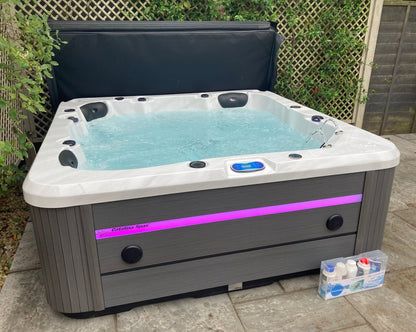 Hot Tub in a garden 