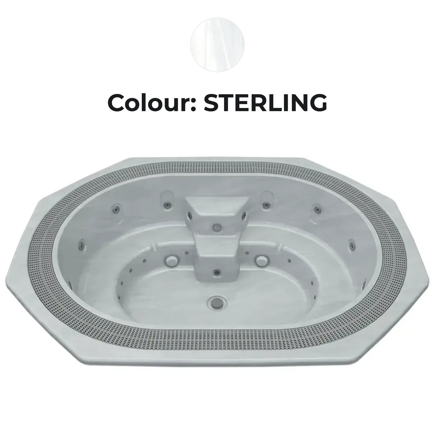 Aquavia Hydra Infinity Commercial Hot Tub – 3.65 x 2.00m