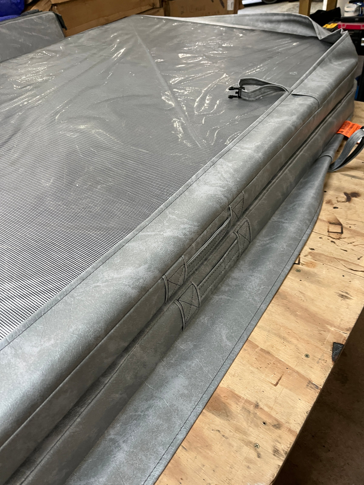 84" x 84" Light Grey Cover - CAT26100701