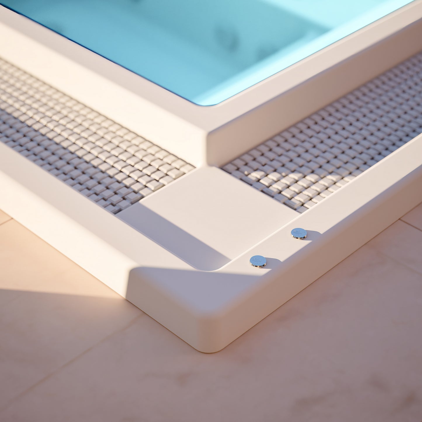 Aquavia Kauai Infinity Rectangular Commercial Hot Tub – 3.4 x 2.40m
