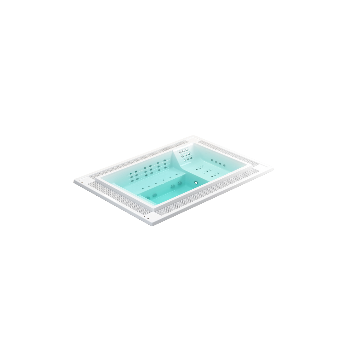 Aquavia Kauai Infinity Rectangular Commercial Hot Tub – 3.4 x 2.40m