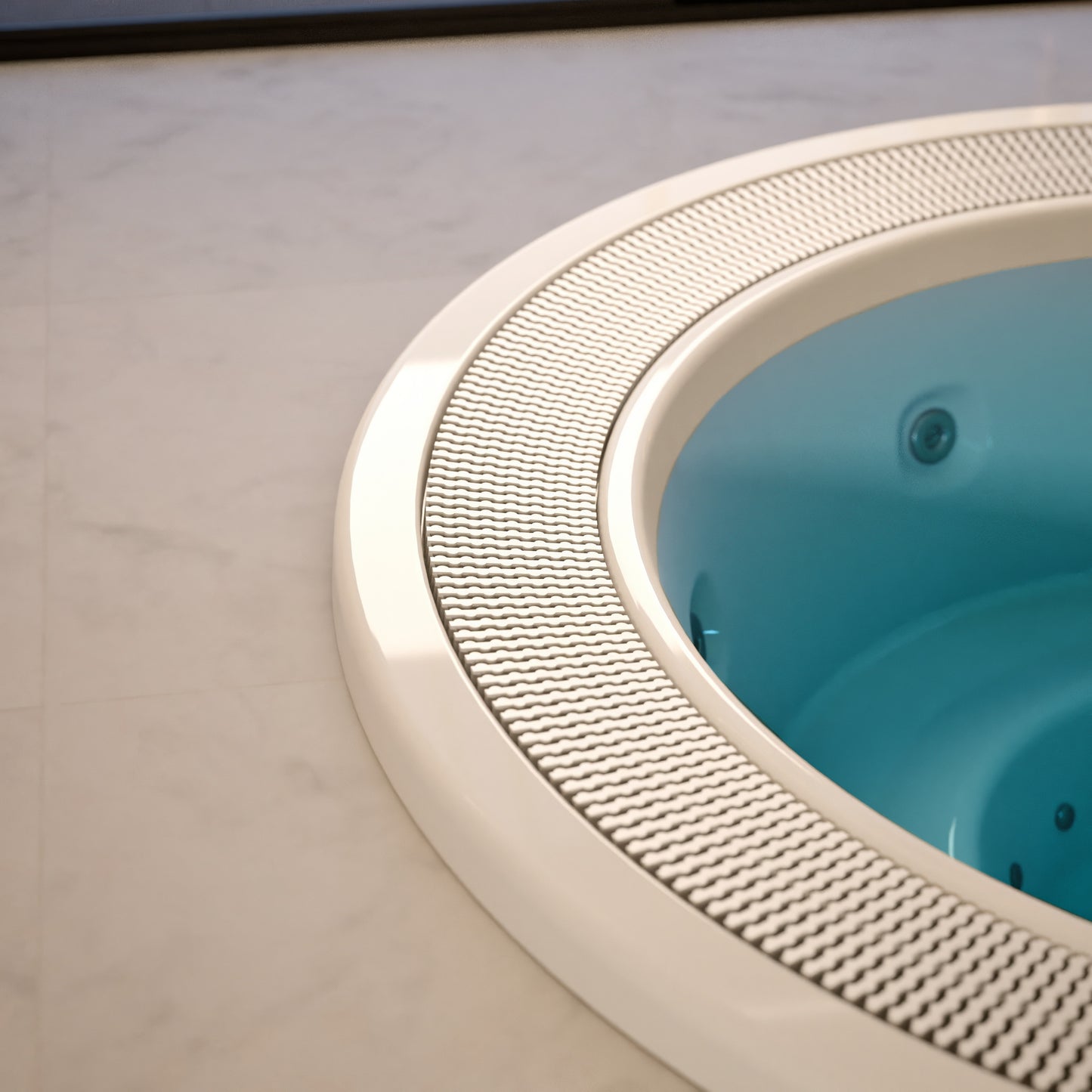 Aquavia Martinique Circular Infinity Commercial Hot Tub – 2.5m