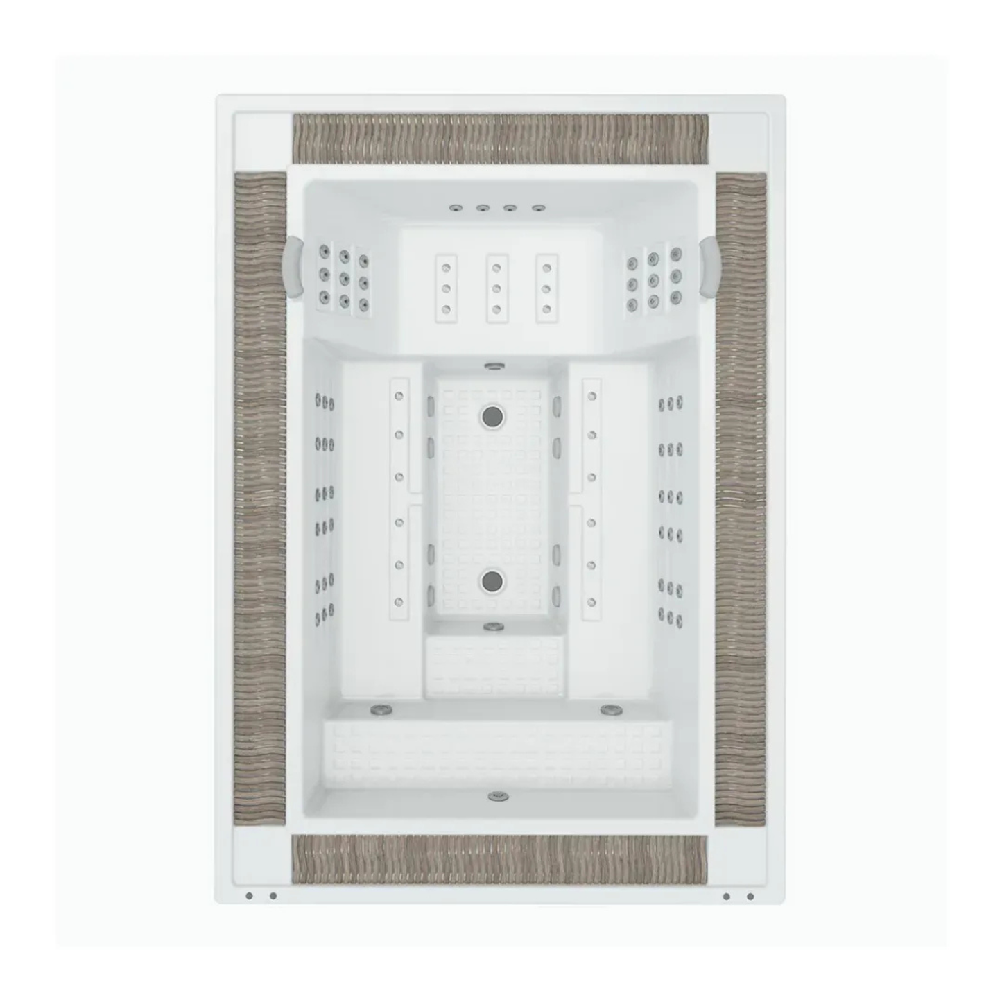 Aquavia Kauai Infinity Rectangular Commercial Hot Tub – 3.4 x 2.40m
