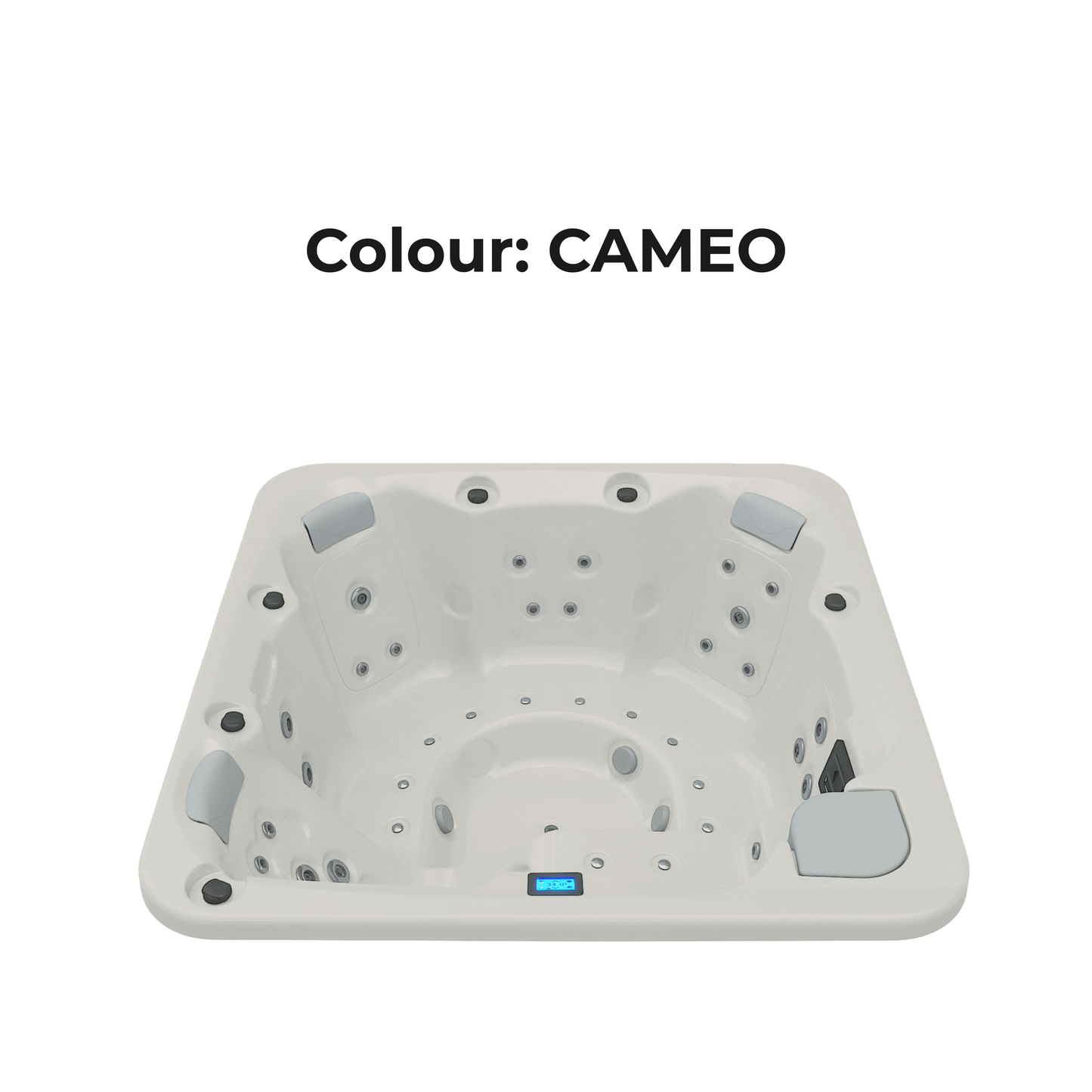 Aquavia Mallorca Built-In Commercial Hot Tub - 2.16 x 2.16m