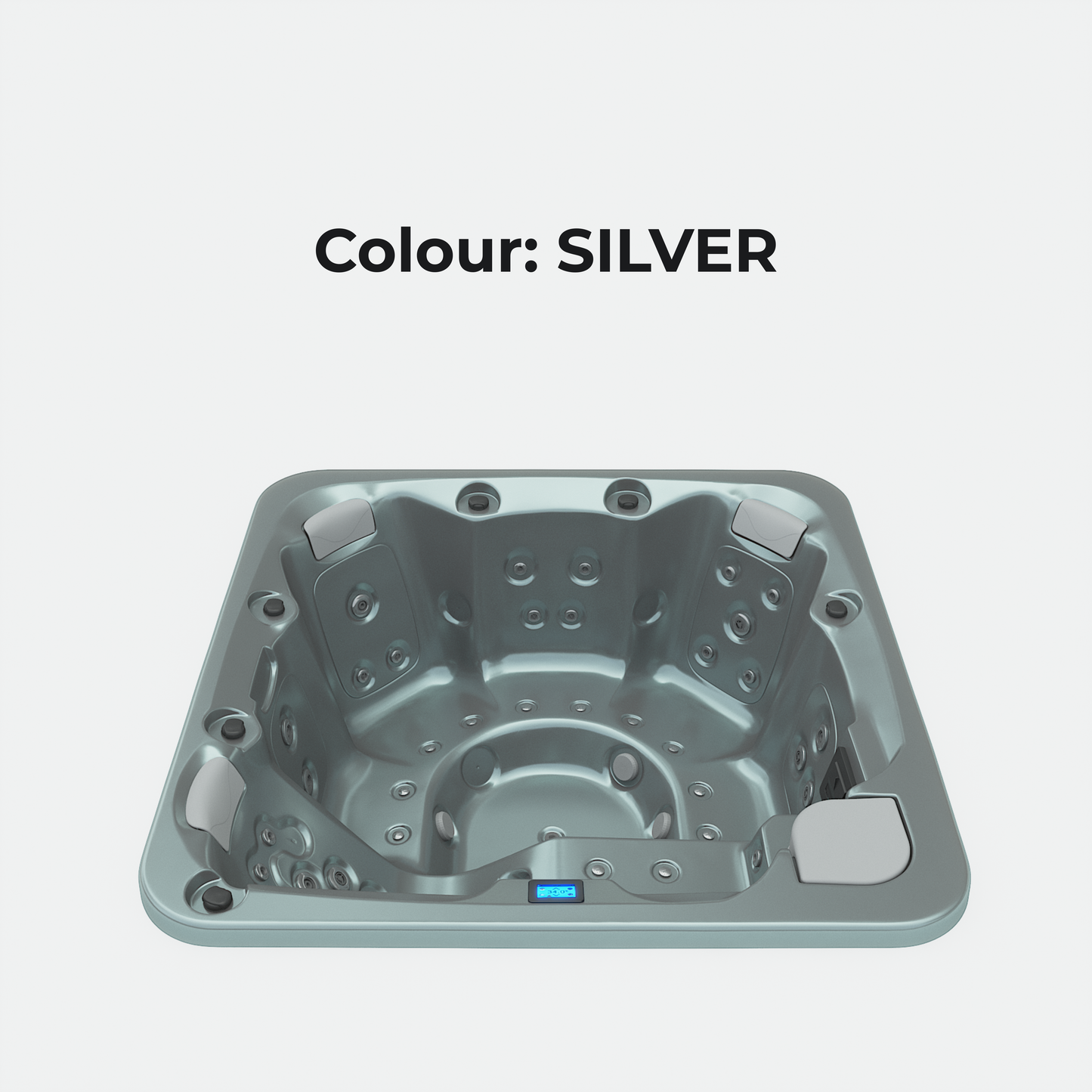 Aquavia Mallorca Built-In Commercial Hot Tub - 2.16 x 2.16m