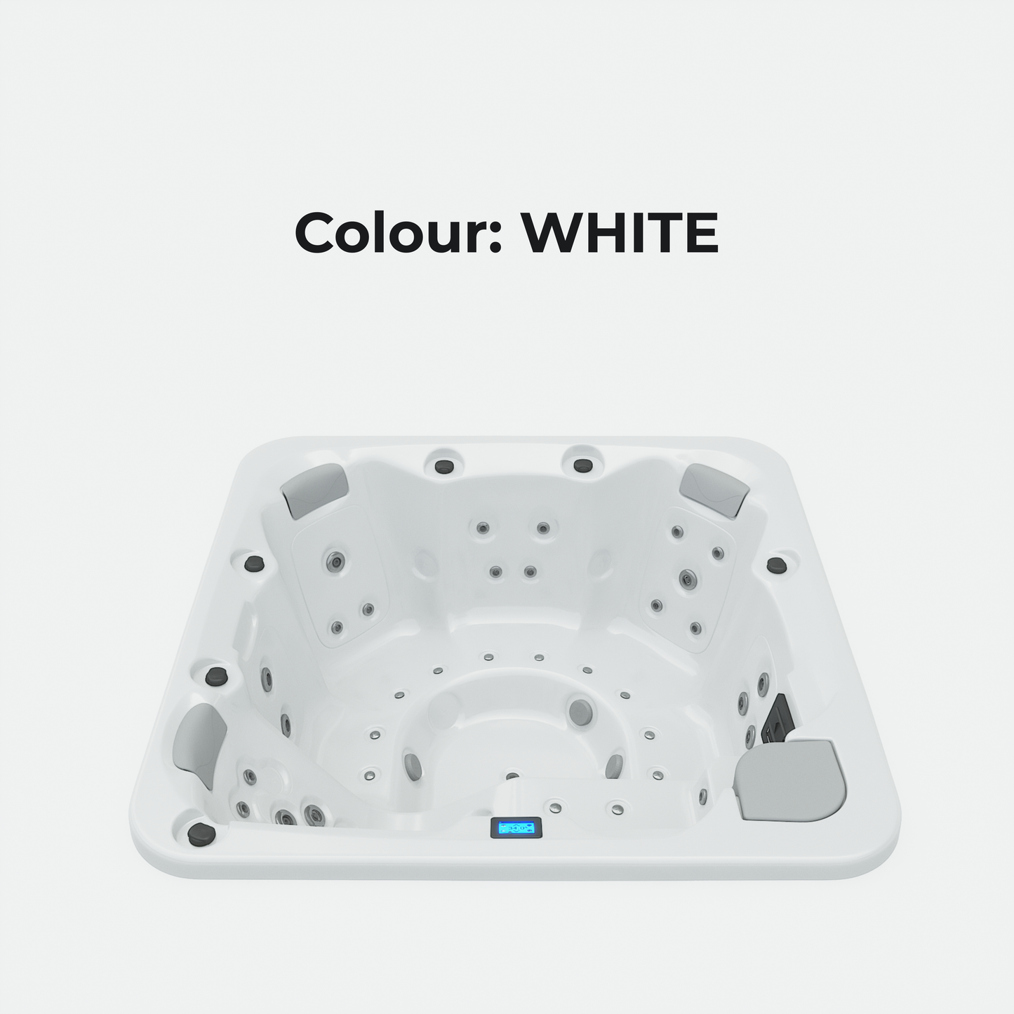 Aquavia Mallorca Built-In Commercial Hot Tub - 2.16 x 2.16m