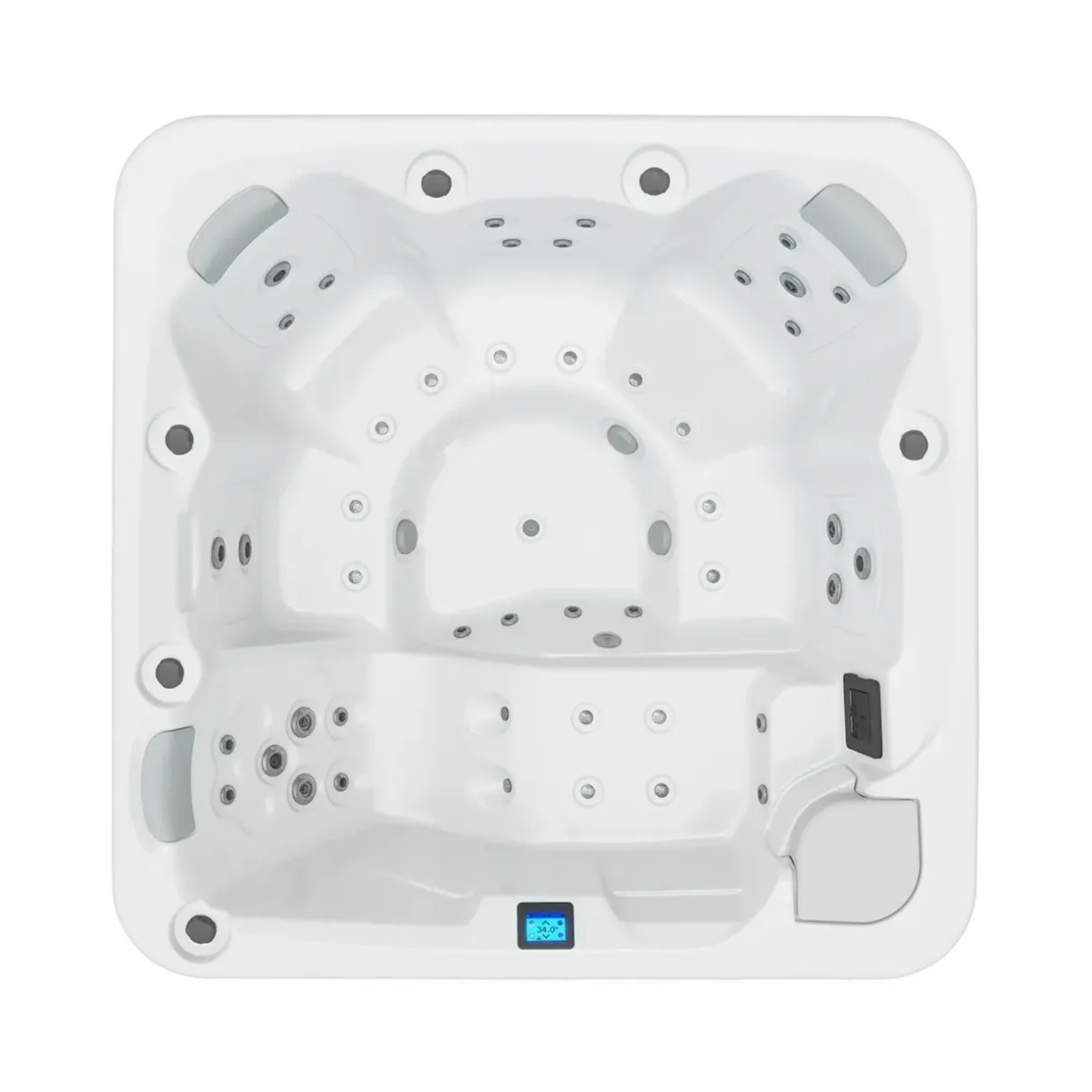 Aquavia Mallorca Built-In Commercial Hot Tub - 2.16 x 2.16m