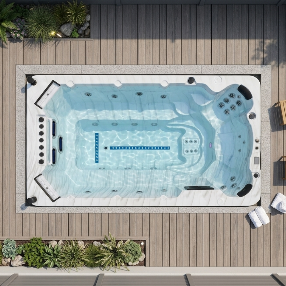 Mardi Gras Swim Spa- 12ft