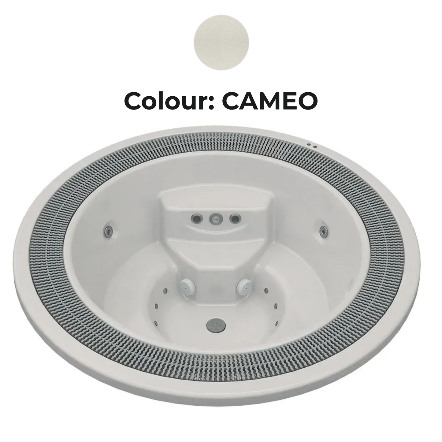 Aquavia Martinique Circular Infinity Commercial Hot Tub – 2.5m