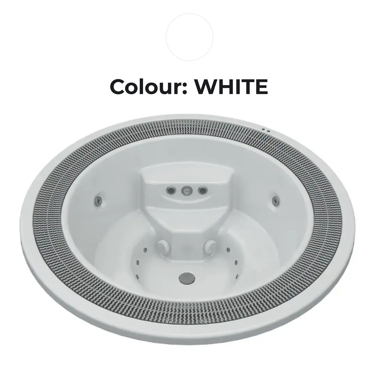 Aquavia Martinique Circular Infinity Commercial Hot Tub – 2.5m