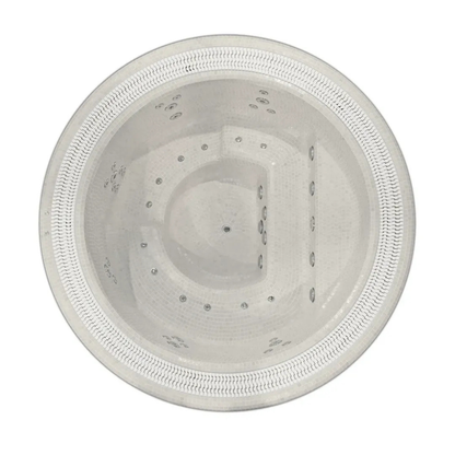 Aquavia Oasis 40 Circular Tiled Mosaic Hot Tub  - 2.5m