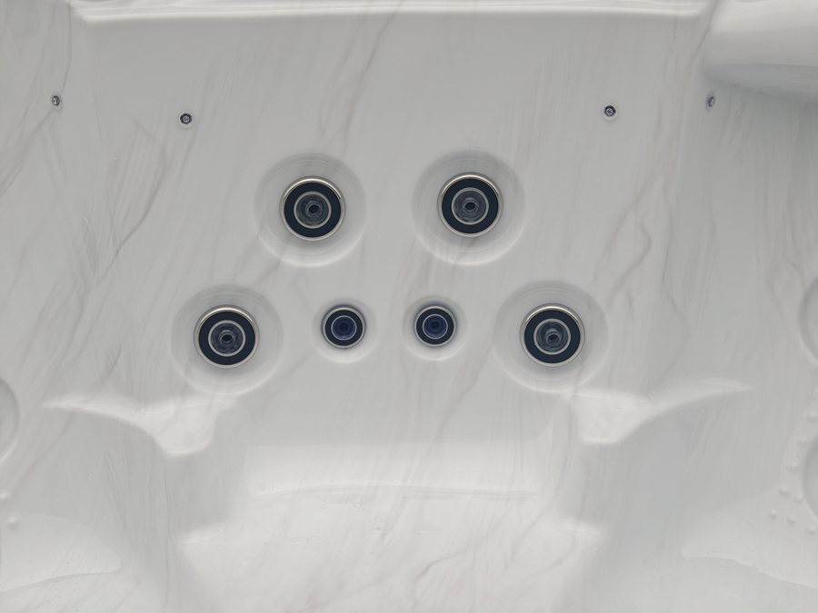 Close Up image of hot tub jets