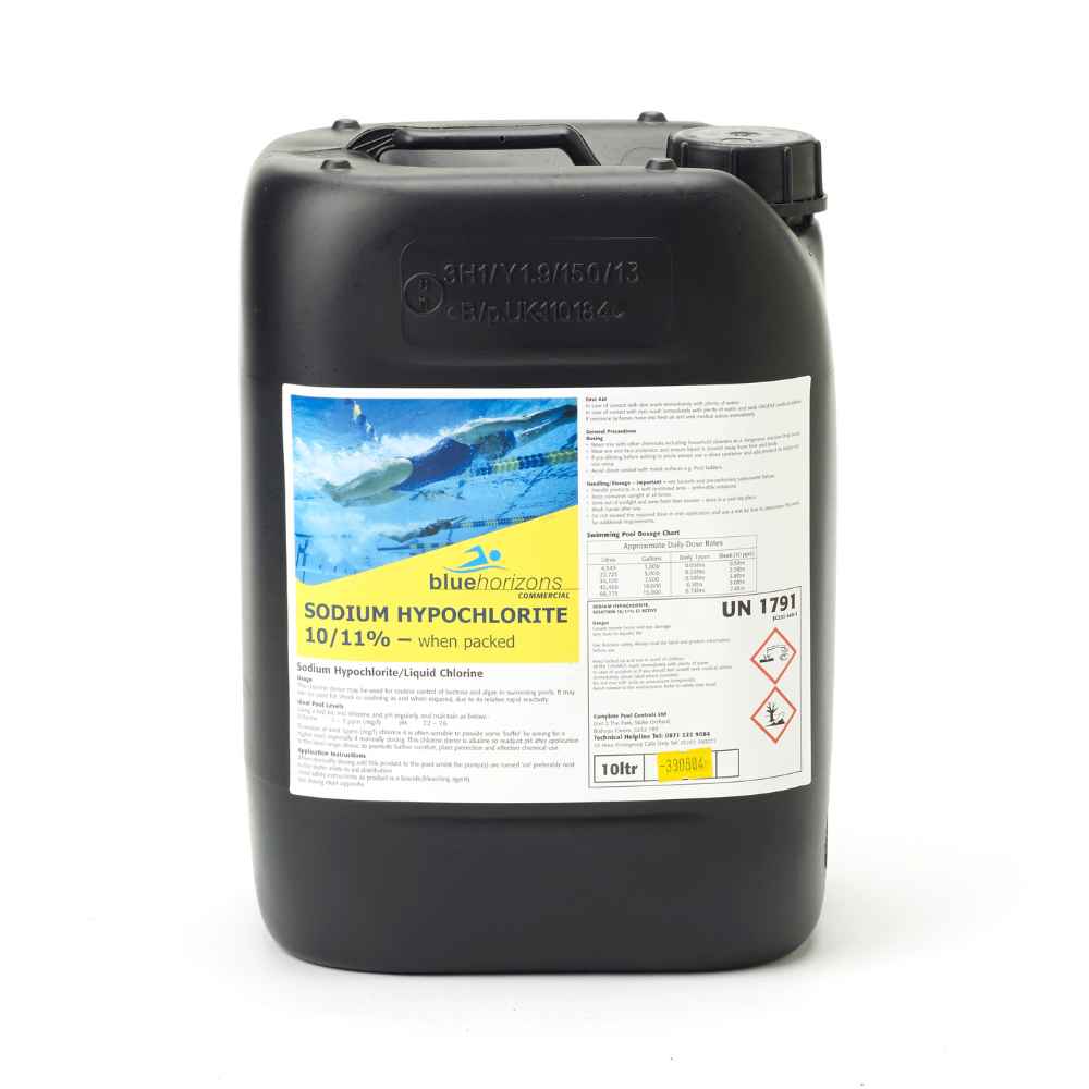 5 Litre Sodium Hypochlorite 10/11% (Liquid Chlorine)