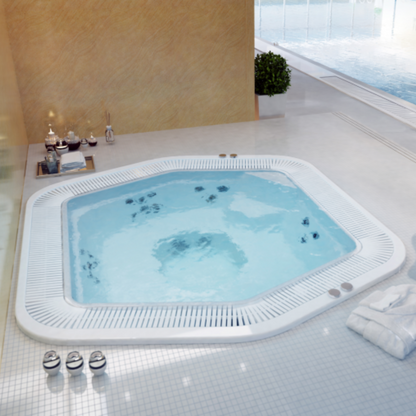 2.6M Classic Overflow Premium In-Ground or Above-Ground Spa