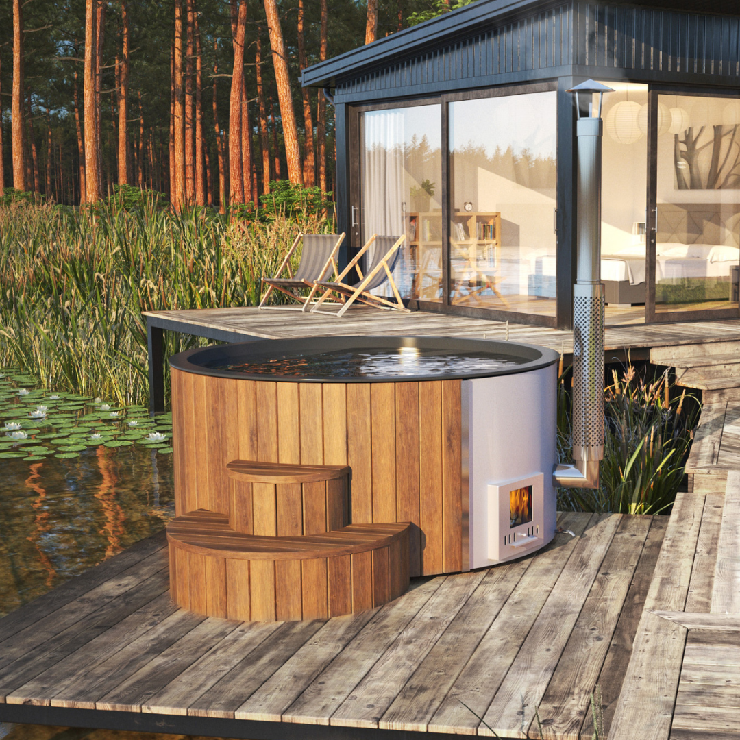 Wood Fired Hot Tub