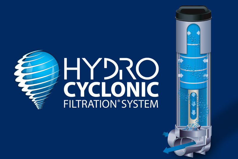 Coast Spas Hydro Cyclonic Filtration System banner
