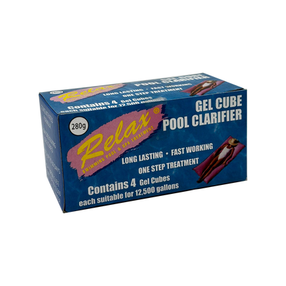 Relax Gel Cube Pool Cube Clarifier (x4 Cubes)