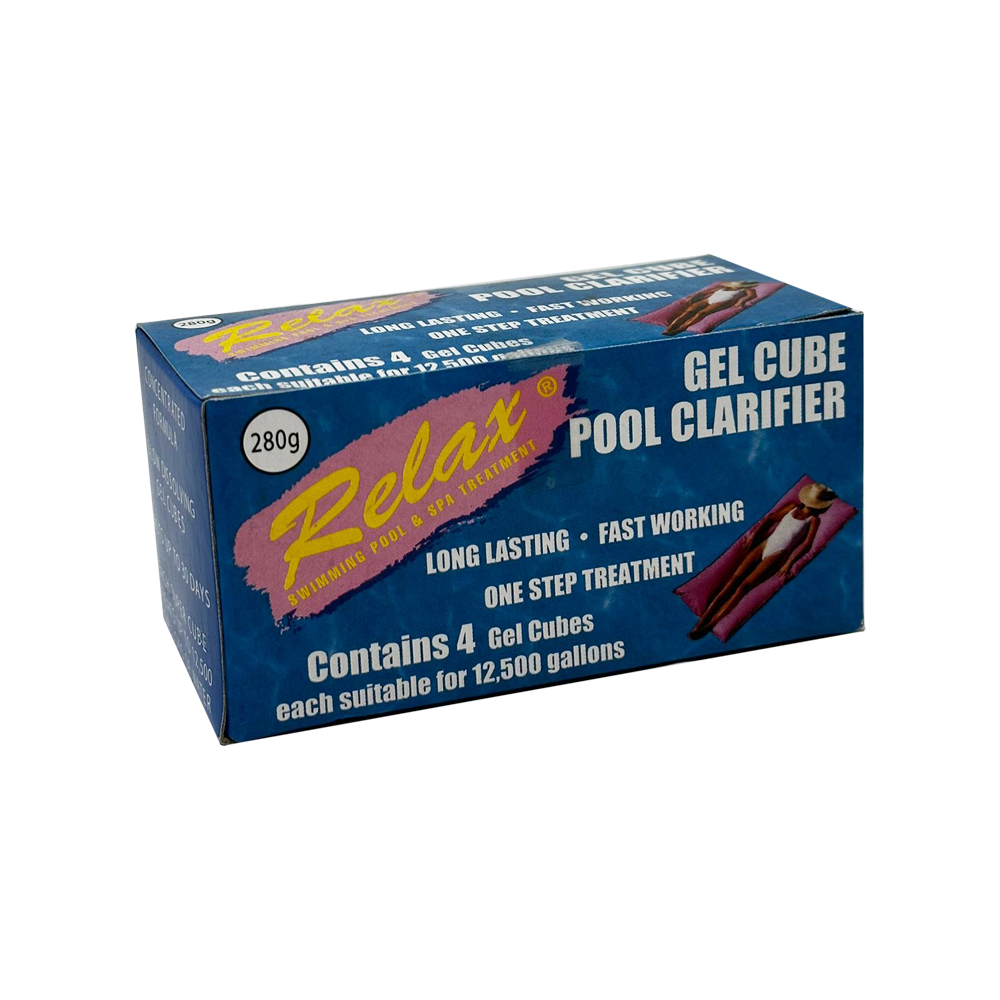 Relax Gel Cube Pool Cube Clarifier (x4 Cubes)