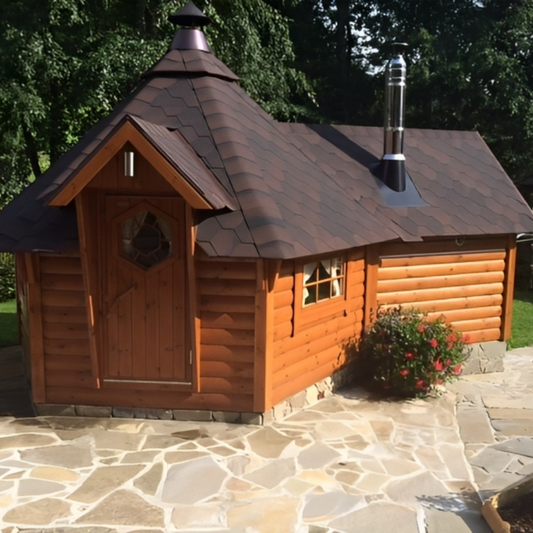 GrillKota BBQ Hut 9m² + 2m Sauna