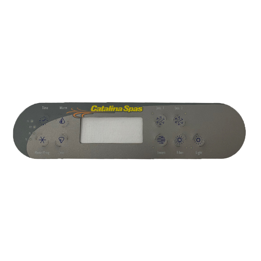 GL8000 Control Panel Overlay Catalina Spas